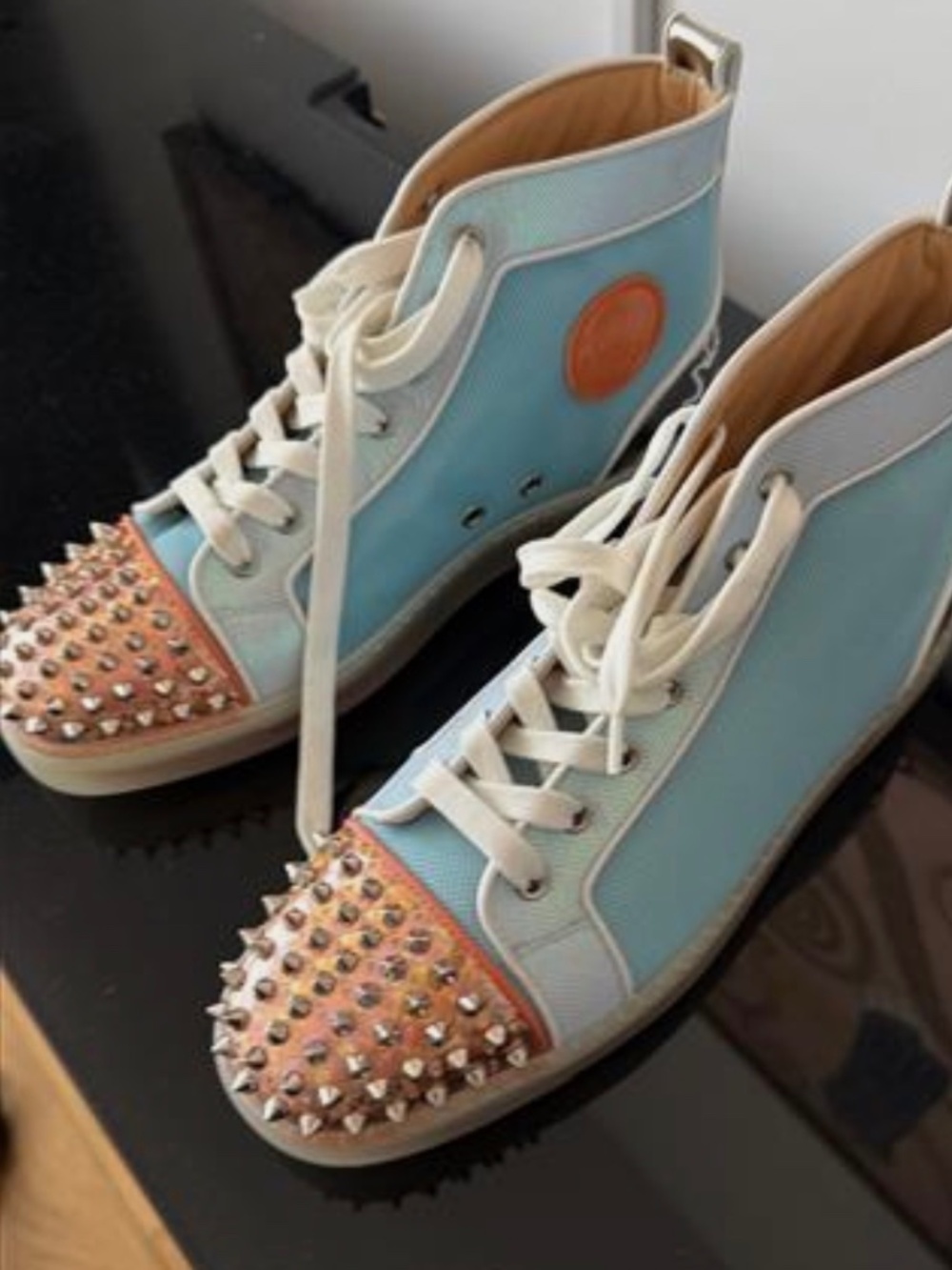 Christian Louboutin Men Lou Spikes